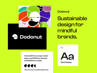Dodonut Brand animation branding design identity illustration logo logodesign logotype motion sustainability visual webdesign websites