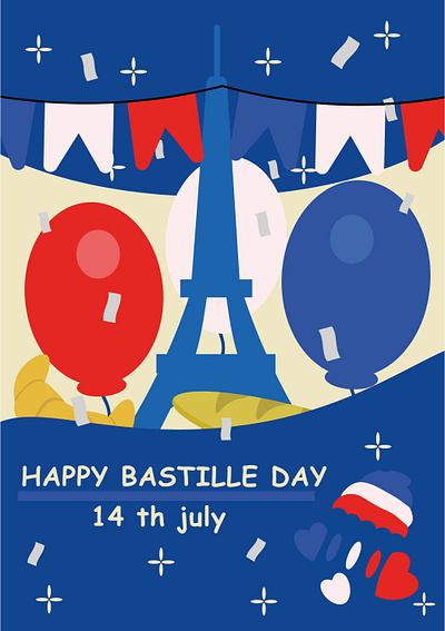 Happy bastille day 14 th july 14 th july france happy bastille day holiday