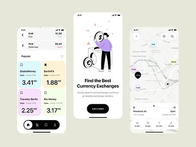 Exchange app app app design application best mobile app design mobile mobile app top mobile app ui ui design user experience user interface ux