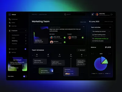 HRstat - HRM Web App dashboard design hr hrm human resource platform saas software ui uiux user experience user interface design ux ux ui design uxuidesign web app web app design web application web application design web platform