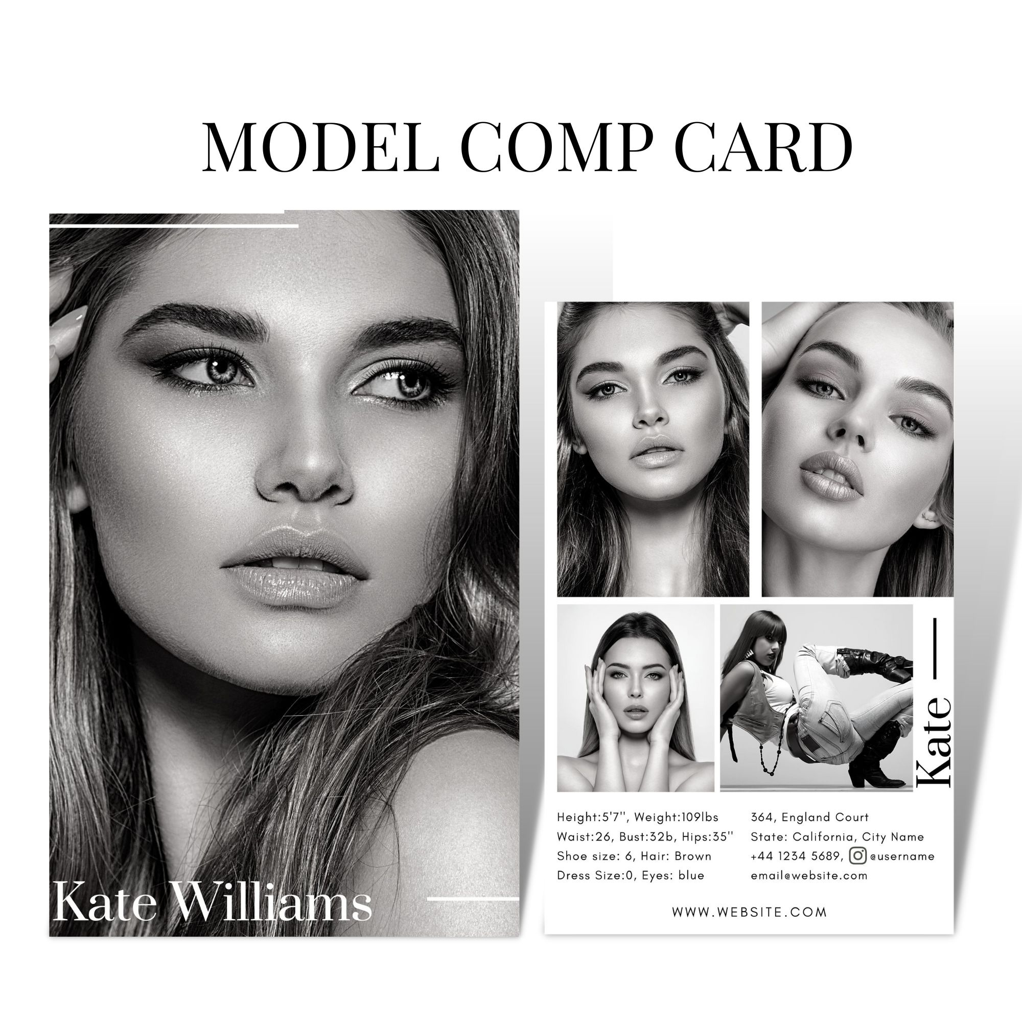 Model Zed Cards
