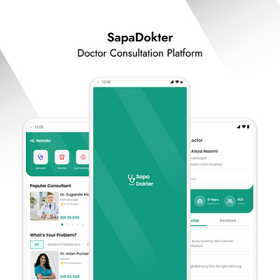 Doctor Consultation Platiform UI Mobile Design design figma graphic design mobile design ui ui design ui exploration uiux