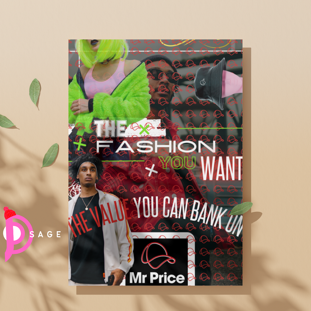 unofficial poster design for a national clothing store by designsageC