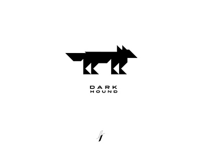 dark hound branding design graphic design icon illustration logo minimal vector