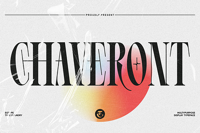 Chaveront Font branding branding font design font graphic design luxury font typography vintage font