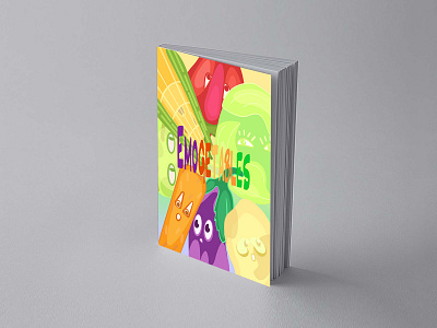 Children's book art book children children art illustration kids illustration vector vegetables art