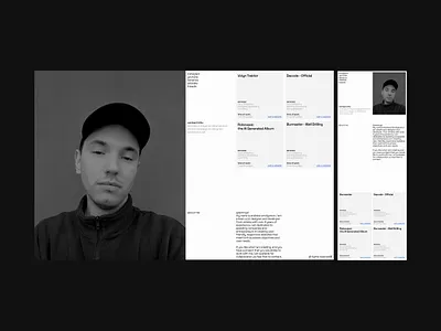 ANDREAS SMOLYARSON / PERSONAL WEBSITE ( VERSION 2 ) branding design illustration logo modern website personal website ui ui design ux ux design web web design website
