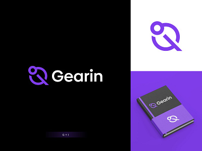 Gearin logo and App Icon Design, Letter iG app app icon design gi gi logo icon ig ig logo letter gi logo logo logo design logo designer logos minimal minimalist minimalist logo modern