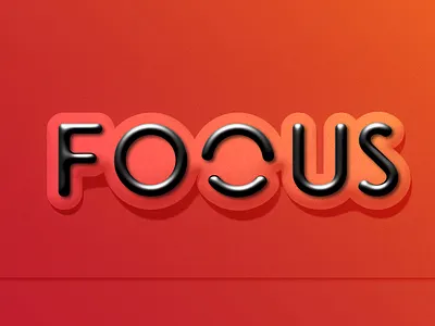 Focus - logo design ilustration. branding daily graphic design illustrator logo webdesign