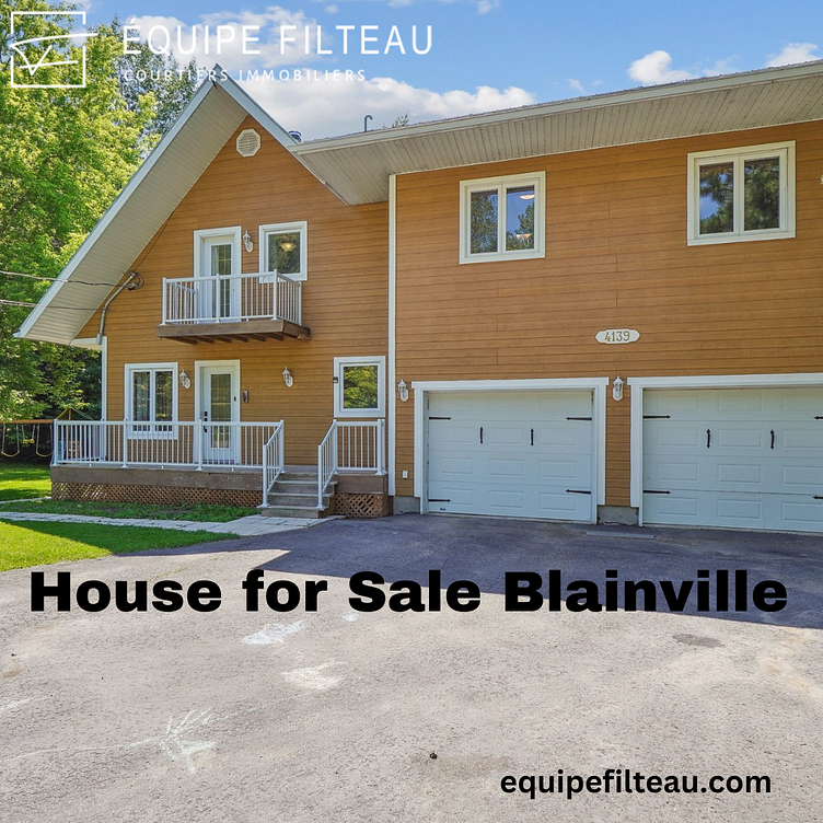 House for Sale Blainville by Equipe on Dribbble