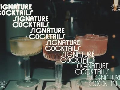 August DecoSans Typeface 1980s 60s 70s art deco font futuristic groovy retro sans type typeface vintage