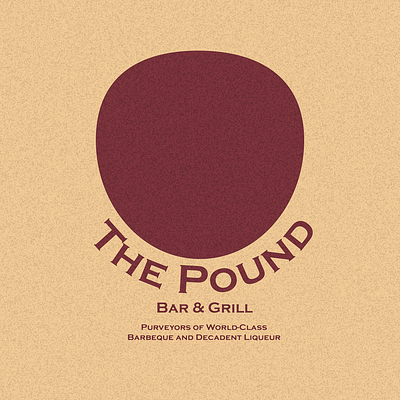 The Pound B&G branding design graphic design illustration logo typography