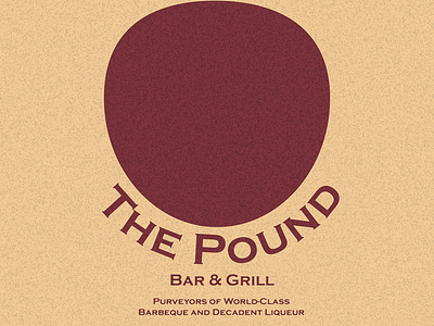 The Pound B&G branding design graphic design illustration logo typography