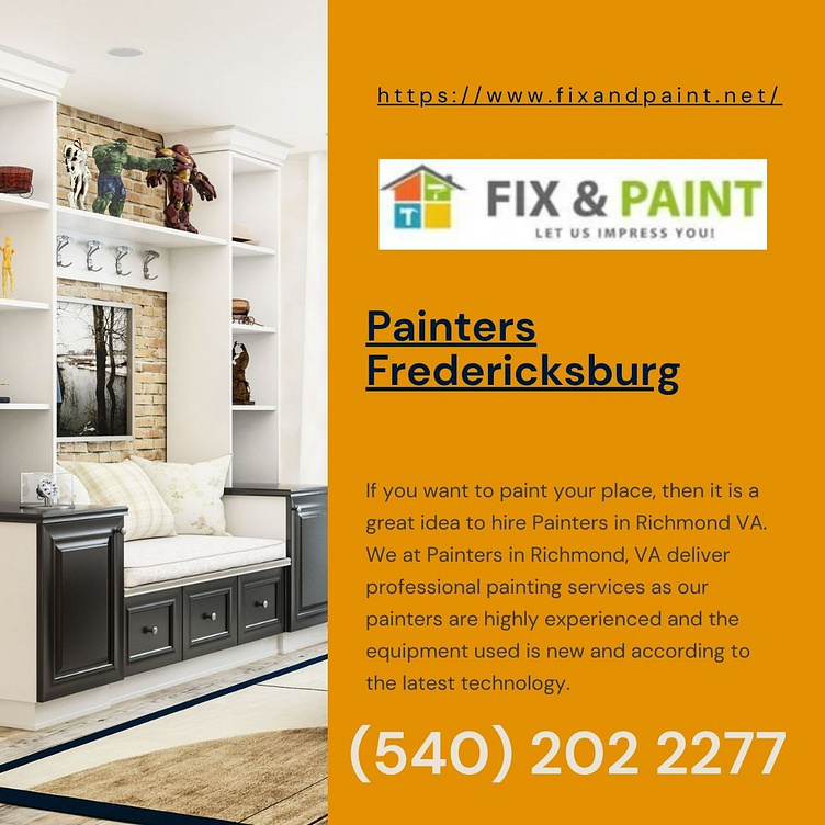 Painters Fredericksburg by Bleiz Burton on Dribbble