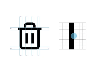 Mozilla Firefox Icon System, Stroke bin browser custom icons design firefox grid icon icons line weight pixel stroke system ui