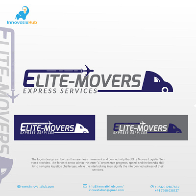 Elite Mover’s - Logistics services Logo design efficientdelivery elitemovers graphicdesigner icon identity innovatixhubdesign logisticservices logo logo mark logoart logodesign logodesigner logoideas logologo logos minimalist logo transportationsolution trend vector