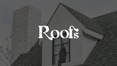Logo for the roofing company branding design graphic design logo logotype vector