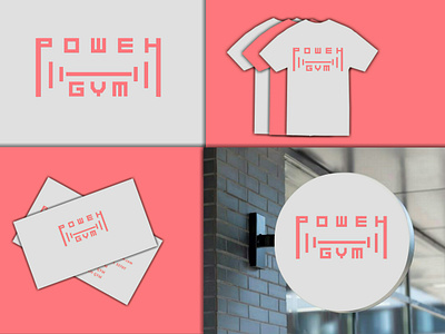 POWEH GYM logo logo design logodesign logos