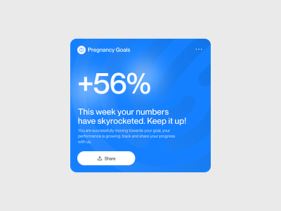 Pregnancy Cards & Components / Goals Tracker / Habits App activity app activity tracker activity widget components femhealth fulcrum goals habits health app pregnancy app pregnancy tracker product cards product design stats tracker ui ui design ux web widget