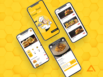 On-demand Food Delivery App 📲🍕 app app design app development design food foodapp fooddeliveryapp on demand app uiux
