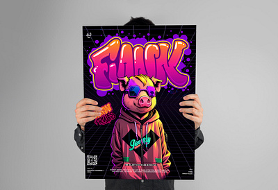 Funk branding creative design funk graphic design illustration logo photoshop vector