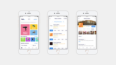 Prit - App app appointments design ios marketplace mobile mockup ui