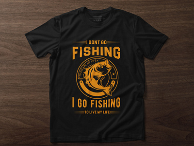 Bass Fishing T Shirt Design designs, themes, templates and