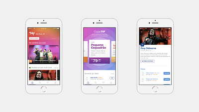 Tickets for Fun - App concept app concept design ios mobile shop tickets tickets for fun ui