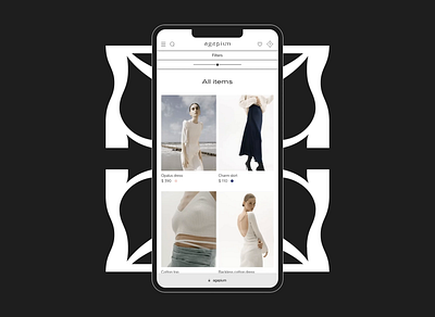 Agapium: Smart & Neat Design for Premium Online Seller b2b b2c black blender clothes ecom ecommerce fashion motion online selling online shop online store premium fashion white women clothes