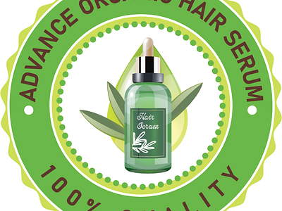 "Hair serum is the key to smooth, frizz-free hair." logo
