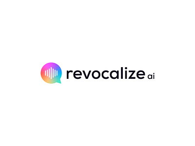 revocalize.ai/Create, clone and own AI Voices (logo proposal) brand branding design graphic design illustration logo logo design minimal modern r logo revocalize