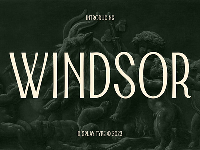 Windsor - Art Deco Font art deco classic display font fancy free free font freebie high end luxury retro type typeface vintage