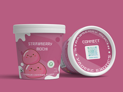Strawberry Mochi Ice cream cup Design branding coco cream cup design graphic design ice ice cream cup design ice cream cup mockup label design mango ice cream milk ice cream design new ice cream design packaging design packaging label photoshop work product label design professional label design strawbarry ice cream cup vanilla ice cream cup