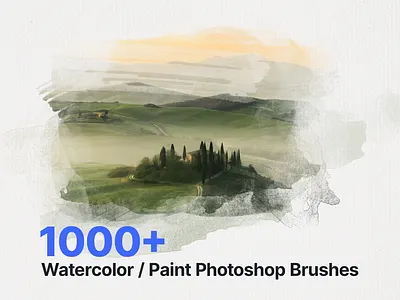 1000+ Watercolor / Paint Photoshop Brushes aquarelle background brush brushes canvas illustration italy landscape paint painting paper photoshop shades splashes splatter stamp strokes texture toscany watercolor