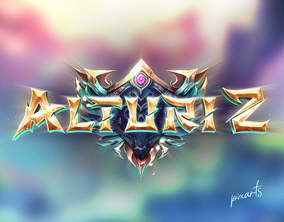 Metin2 Golden Game Logo - Alturi 2⭐️💙 animated fantasy logo design emblem fantasy fantasygame gamelogo gaming logo metin2 mmorgp muonline