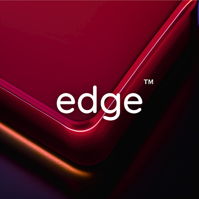 'edge' - brand name 'Quicksand' - Typeface Font Name 3d animation branding graphic design logo motion graphics ui
