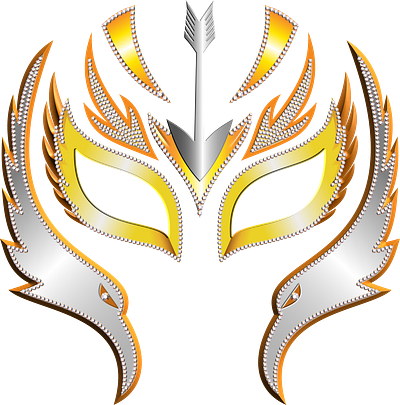 Luchador Branded mask app branding design graphic design icon illustration logo logo design typography ui ux vector
