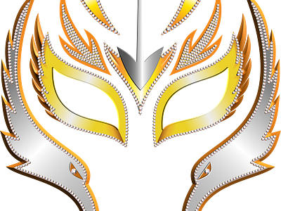 Luchador Branded mask app branding design graphic design icon illustration logo logo design typography ui ux vector