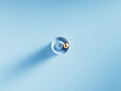 Blue Dance 3d animation blue branding candy design gold graphic design illustration logo motion graphics sweet ui