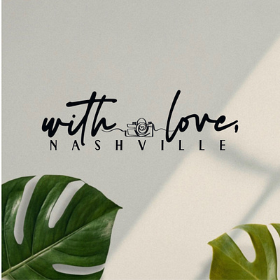 Brand Identity for With Love, Nashville brand identity branding calligraphy design eleven onine graphic design illustration illustrator logo logo design logo designer ui