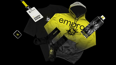 Merch design for a crypto quant fund Empros animation brand brand identity branding crypto crypto design crypto merch cryptocurrency graphic design hoodie logo logo design logotype merch merchandise packaging quant fund smm swag typography