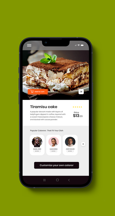 Shots from a Caterer Ordering App design graphic design ui user user experience ux uxd