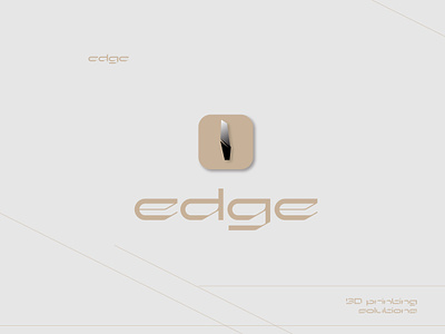 edge 2d 3d app branding clean design graphic design icon illustration illustrator logo minimal motion graphics typography ui ux vector web