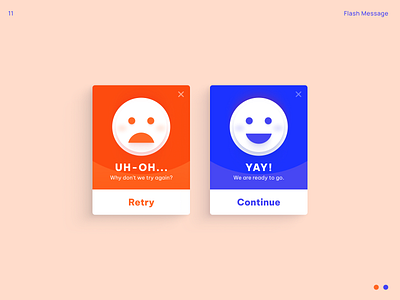 11. Flash Message daily ui design challenge flash message mono tone ui ui challenge ui design user interface ux ux ui ux design