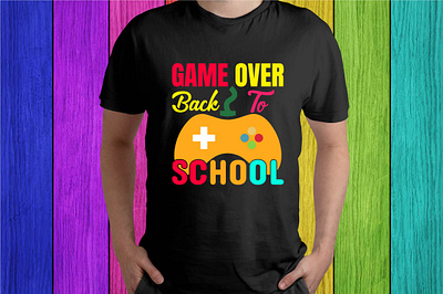 Back to school day t-shirt design. 3d animation back to scho bck to school day 2023 branding design graphic design illustration logo motion graphics t shirt typography ui ux vector