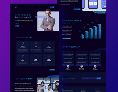 Business Development Website Design startup ui webdesign