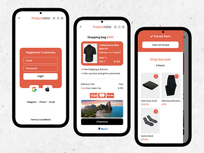 eCommerce App Minimal Design UI app design ecommerce ecommerce app ecommerce app ui ecommerce app ui design mobile app mobile app design ui ui design