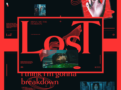 LosT - BMTH design graphic design web design