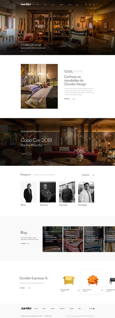 Ouvidor Webdesign design figma ui user interface ux web design