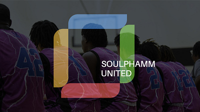 SOULPHAMM UNITED abstract brand identity branding logo design modern sports strength unity